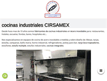 Tablet Screenshot of cirsa-mx.com